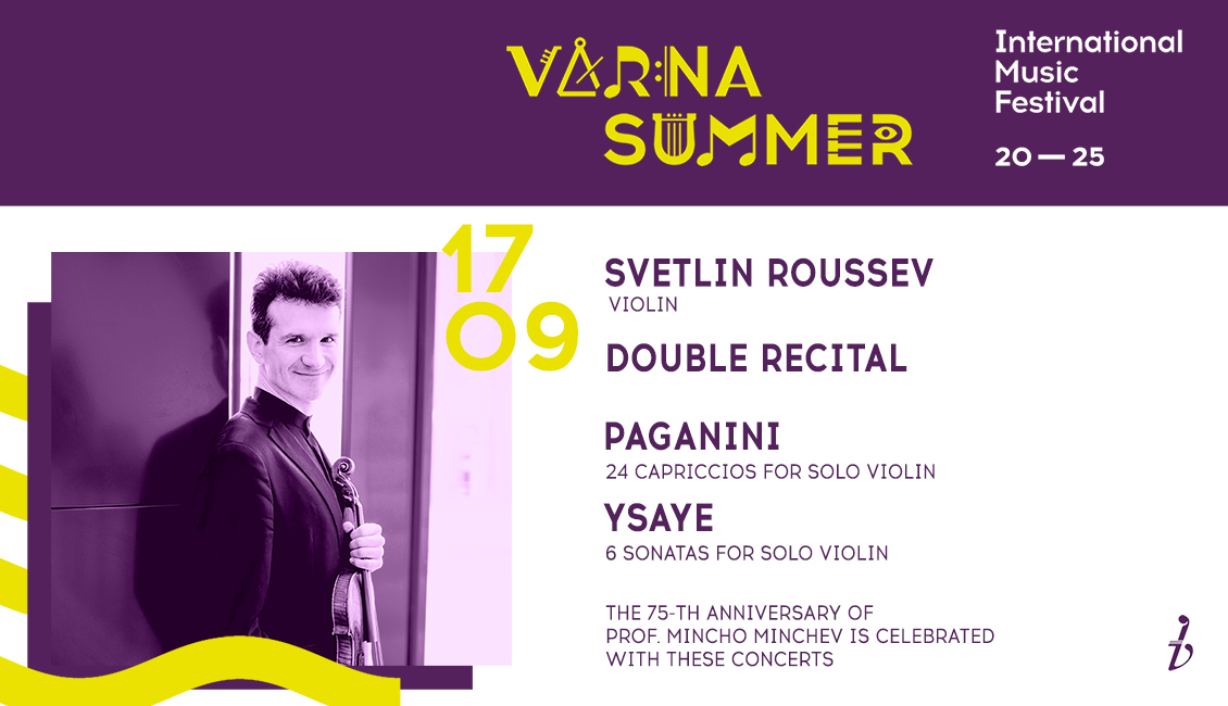 Roussev Second Concert of the Double Recital by Svetlin Roussev – Varna Summer IMF